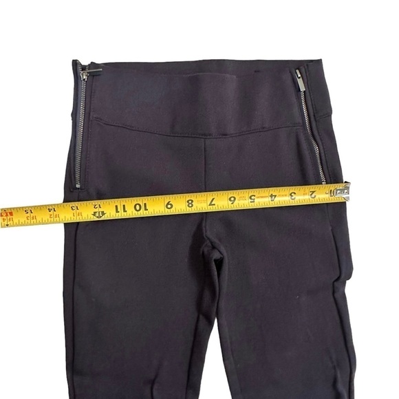 Zara Trafaluc Deep Dark Blue Stretchy Size Zipper Pants Size XS - Picture 14 of 16